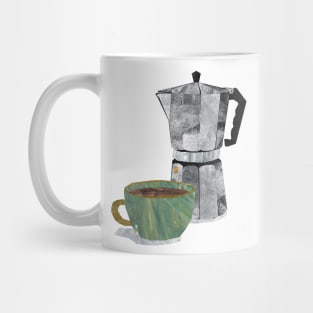 Coffee Combo (moka pot and cup) Mug